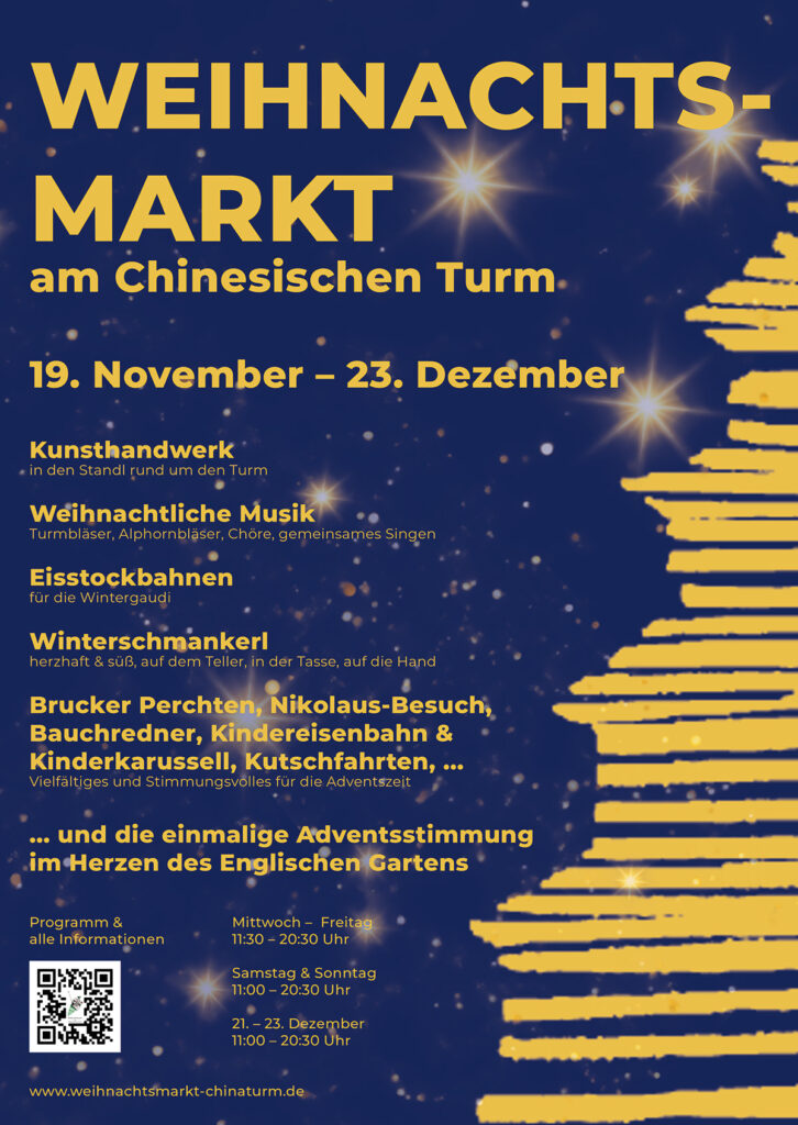 Weihnachtsmarkt am Chinesischen Turm